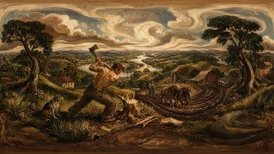 Inside a Benton Rolling Field