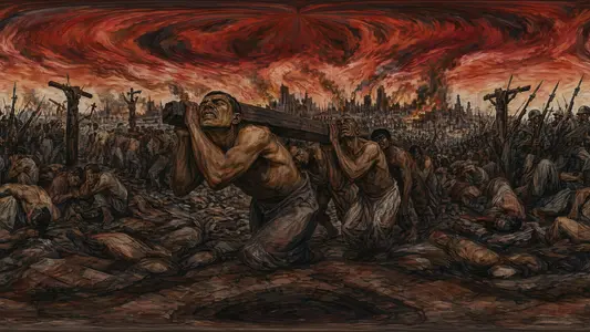 Inside an Orozco Mural
