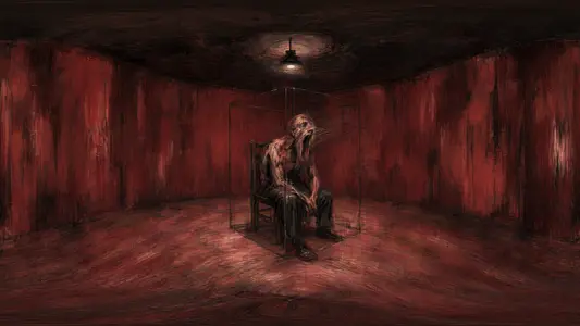 Inside a Bacon Smeared Room