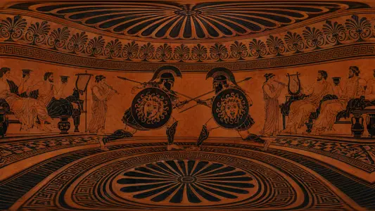Inside a Greek Red-Figure Vase