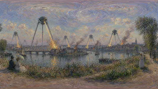 Impressionist Extraterrestrial Descent