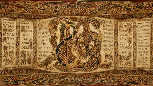 Inside a Book of Kells Page