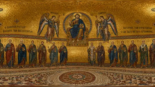 Inside a Byzantine Mosaic