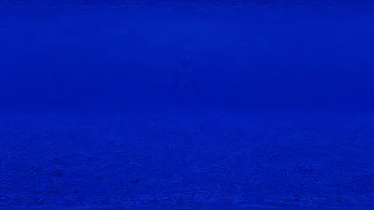 Inside a Yves Klein Blue