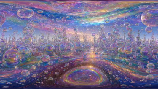 Psychedelic Bubble Sphere
