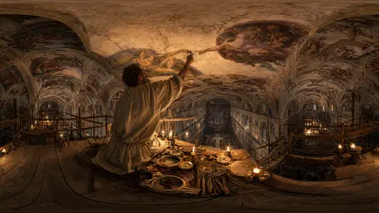 Painting The Sistine