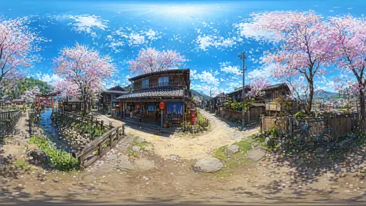 Exaggerated Anime Metropolis